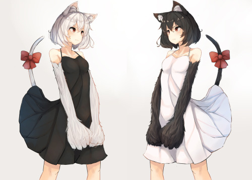 kyonkkun:  獣娘 | plan※Permission was granted by the artist to upload their works. 