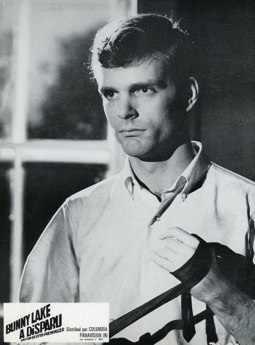 style icon: keir dullea in bunny lake is missing. it’s a slippery slope straight down to black