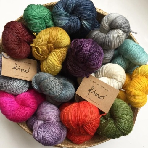 Gorgeous! Manos Fino Yarn on sale today only! ❤️Click link on photo to shop! . #Knitting #slowfashio