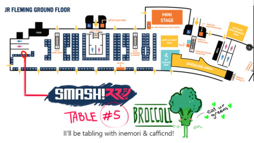 wenqart: HEY EVERYONE I’m going to be at SMASH!con Artist Alley this year August 19-20 weekend. Our 