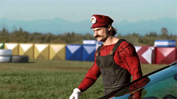 speedyssketchbook:  bltknight: 「GO!GLA ルイージ」篇   I was hoping someone