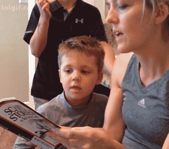 xlupik:  video: Little Boy Reacts Hilariously to Mom’s Scary Story