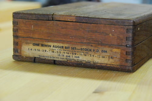 peonywoodworks:  A 1950 Irwin Bit Set I received as a Christmas Present from my father-in-law. 