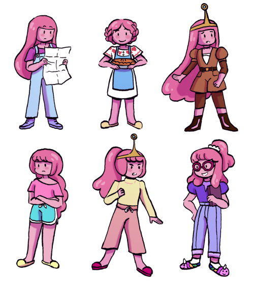  me, age 14: i like princess bubblegum the best bc she’s pink and wears cute clothes :)me, age