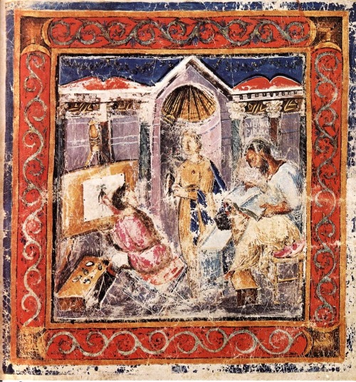 Illuminations from the Vienna Dioscorides, a Byzantine illuminated manuscript of De Materia Medica f