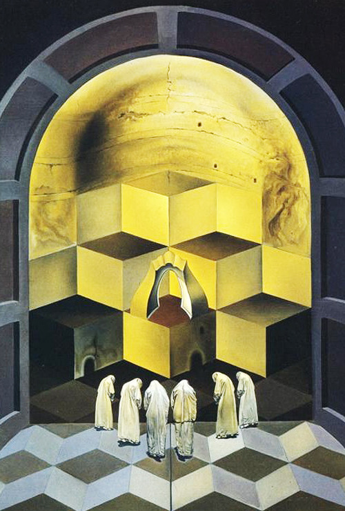  Salvador Dalí  - Skull of Zurbarán, 1956 