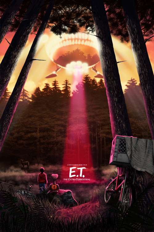  E.T. The Extraterrestrial by Sam Gilbey