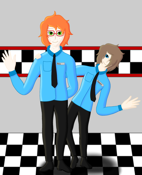 My Favorite Guard (Fritz) And His Closest Co-worker (which In My AU Just So Happens To Also Be His Boyfriend-)