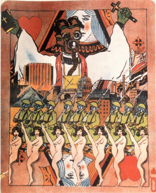 vivipiuomeno1:  Chinese Republican Art- ‘Western Civilization’ cover of Shidai manhua, 1930’s 