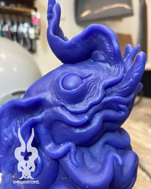 Going to offer some special glow in the dark blurple Cuttlefish Baku casts for the preorder tomorrow