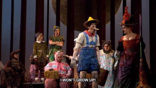 Pinocchio Was Fucking Savage In Shrek The Musical.