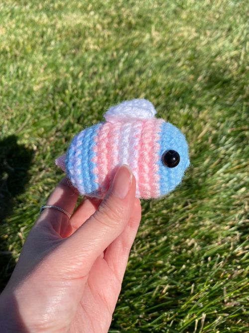 newlullabies:custom pride crochet amigurumi by SavStitchery