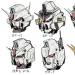 gundamboy55:Gundam heads
