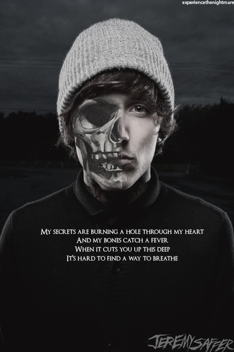 experiencethenightmare:  Bring Me The Horizon | Sleepwalking My secrets are burning