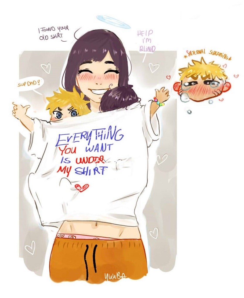 yuubasdoodle:  she destoryed his shirt but all he wants is under her shirt , you