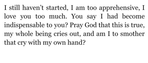 Consideration of the relationship of others to me. As insignificant as I may be, there’s no one here who has understanding for me on the whole. To have someone who has that understanding, such as a wife, this would mean having support on all sides, having God.