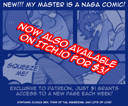 dcsart: Hey ya’ll! The MMiaN 5 page comic, Squeeze, is now out on Itch.io for $3! I’ve been having a