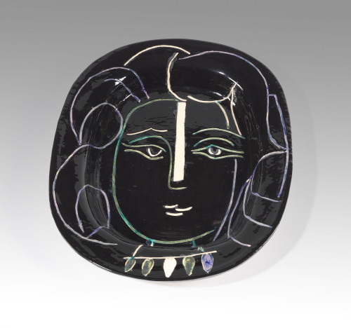 boyhaus:    PABLO PICASSOVisage de femme, 1953.  