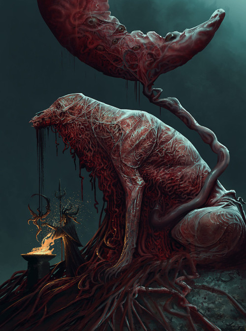 ravenkult: Zygotic Lord by mike franchina www.artstation.com/artwork/nrkG6