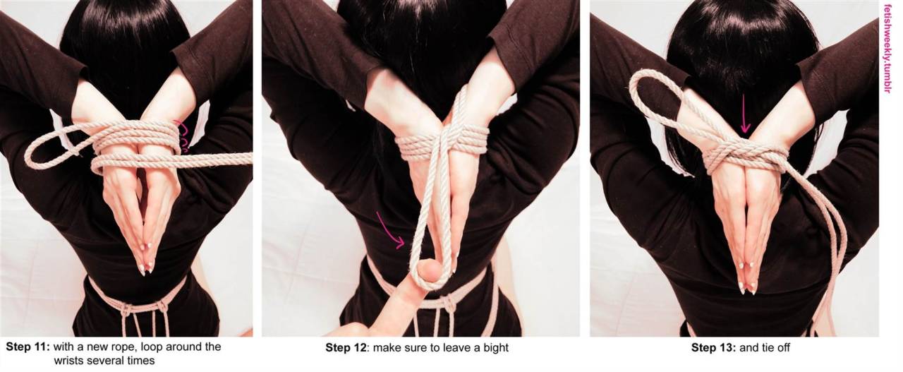 fetishweekly:  fetishweekly:  Shibari Tutorial: Consequence Rope Gag ♥ Always practice