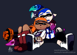 searching-for-bananaflies:  Who’s excited for the splatoon update? Well I sure am but it’s like 5am for me when it comes out so I’ll be taking a few hours nap now and HOPEFULLY I can get up when the update is out. Hope to splat with you then!  