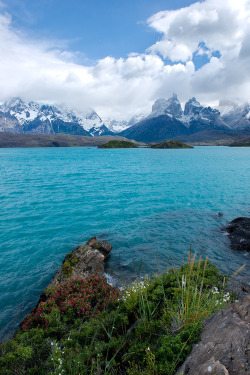 Etherealvistas:  Lago Pehoe, Patagonia (Chile) By Danielpivnick 