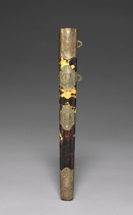 Scabbard, 1800s, Cleveland Museum of Art: Korean ArtSize: Overall: 42.5 cm (16 ¾ in.)Medium: 