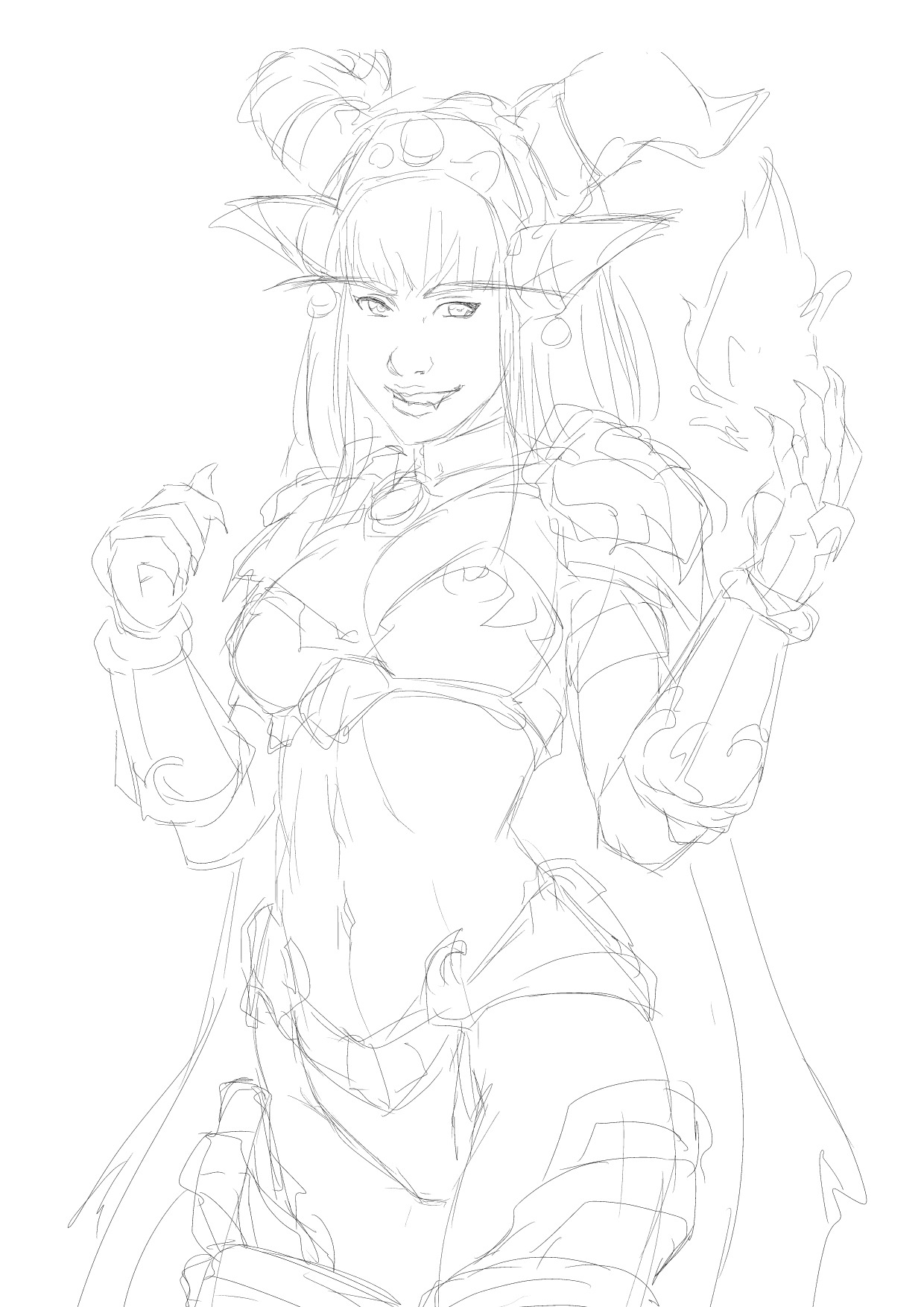 eltipodeincognito: dragon sisters I guess one or maybe two more warcraft characters