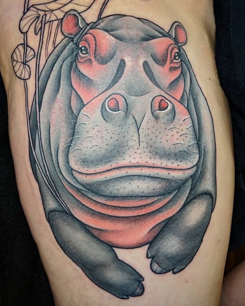 60 Hippo Tattoo Designs For Men  Animal Ink Ideas