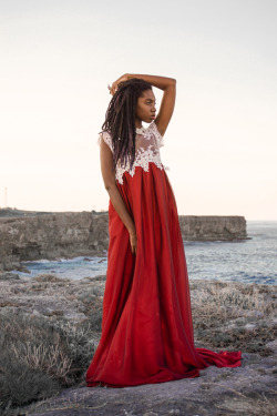 blackfashion:  Ovyla Gown made by me for Britain and Ireland’s Next Top Model Cycle 9Kesia, 24, Barbadoshttp://kingkesia.tumblr.com/IG: kingkesiaFacebook.com/kesiaestwickclothing