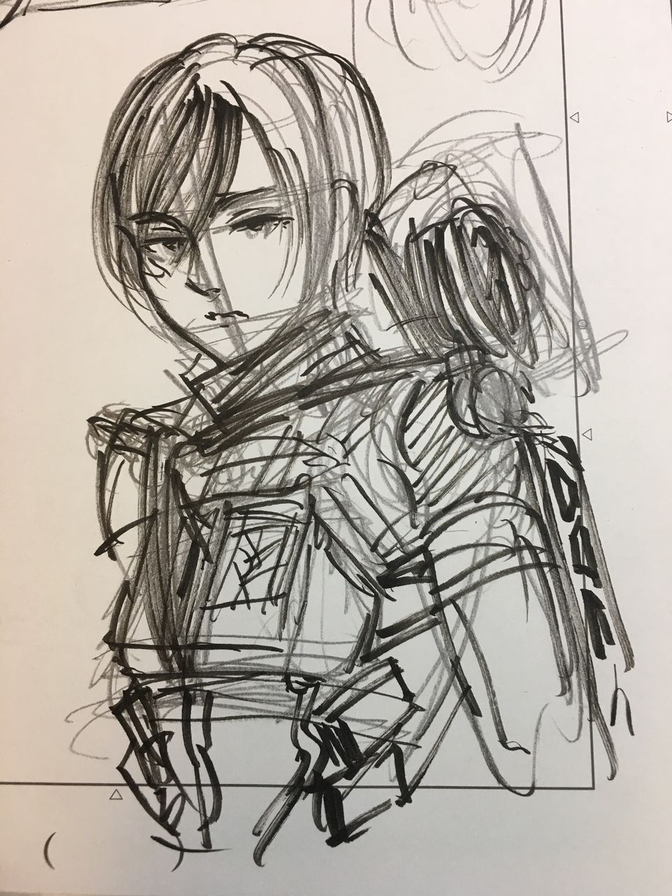 snknews: Isayama Hajime Shares New Sketches &amp; Recent Films Watched In his