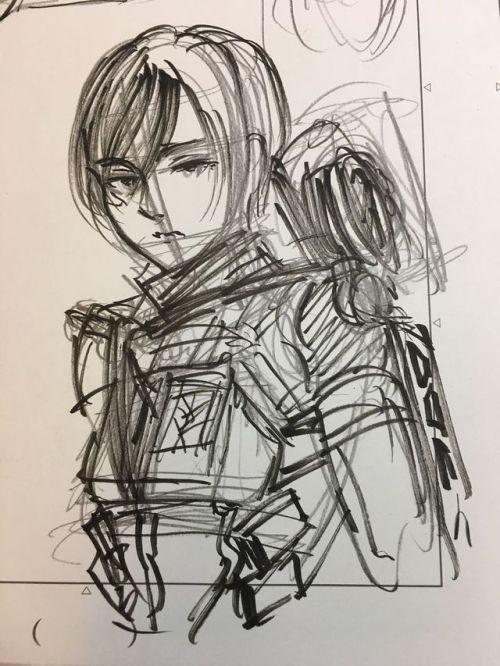 Sex snknews: Isayama Hajime Shares New Sketches pictures