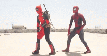 theultimatemoviefanatic:  Spider-man and Deadpool Dance Battle 