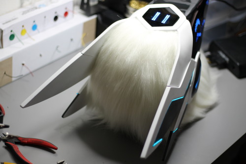 kaiborgstudios:  Say hello to Ascii! Full photoshoot coming soon after the completion of Abraxas. These two belong to our lovely commissioners prismaticsky and prismaticsnow!   Ahhhhthisissofantastic <3