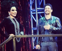 vispreeve:  Bianca Del Rio & James Franco