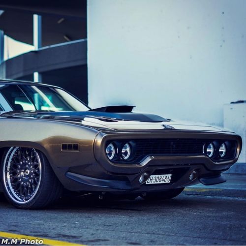 ‘71 Road Runner shot by @matthi_f80m3 and owned by @prorunner71#musclecarspictures #v8 #classiccar