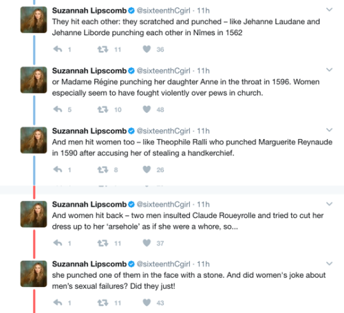 tyrannosaurus-trainwreck: iamanathemadevice:  HIstorian Suzannah Lipscombe responds to Mark Lawson’s