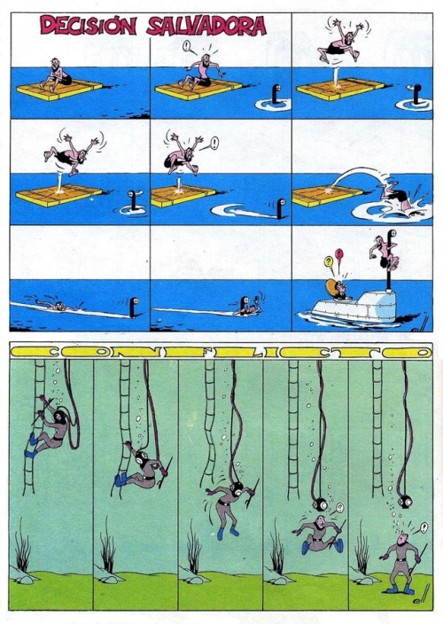 Staging–how the action is presented–is crucial in both comics and animation. Take a look