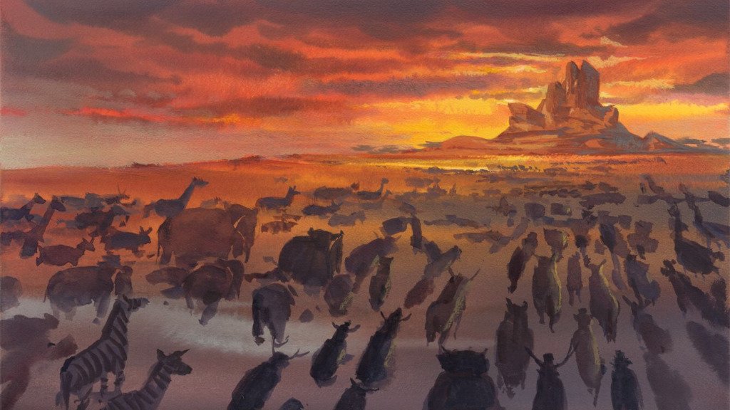 scurviesdisneyblog:The Lion King concept art 