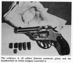 from-around-the-globe:  The weapon of anarchist and assassin Leon Czolgosz.