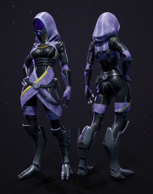 First render test for Tali. Tells a lot how much I love the design because I haven’t gotten tired of