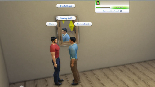 Shaving MOD v2.New in v2.1. The baby face buff last 3 sim days now.2. If sims wants the beard back. 