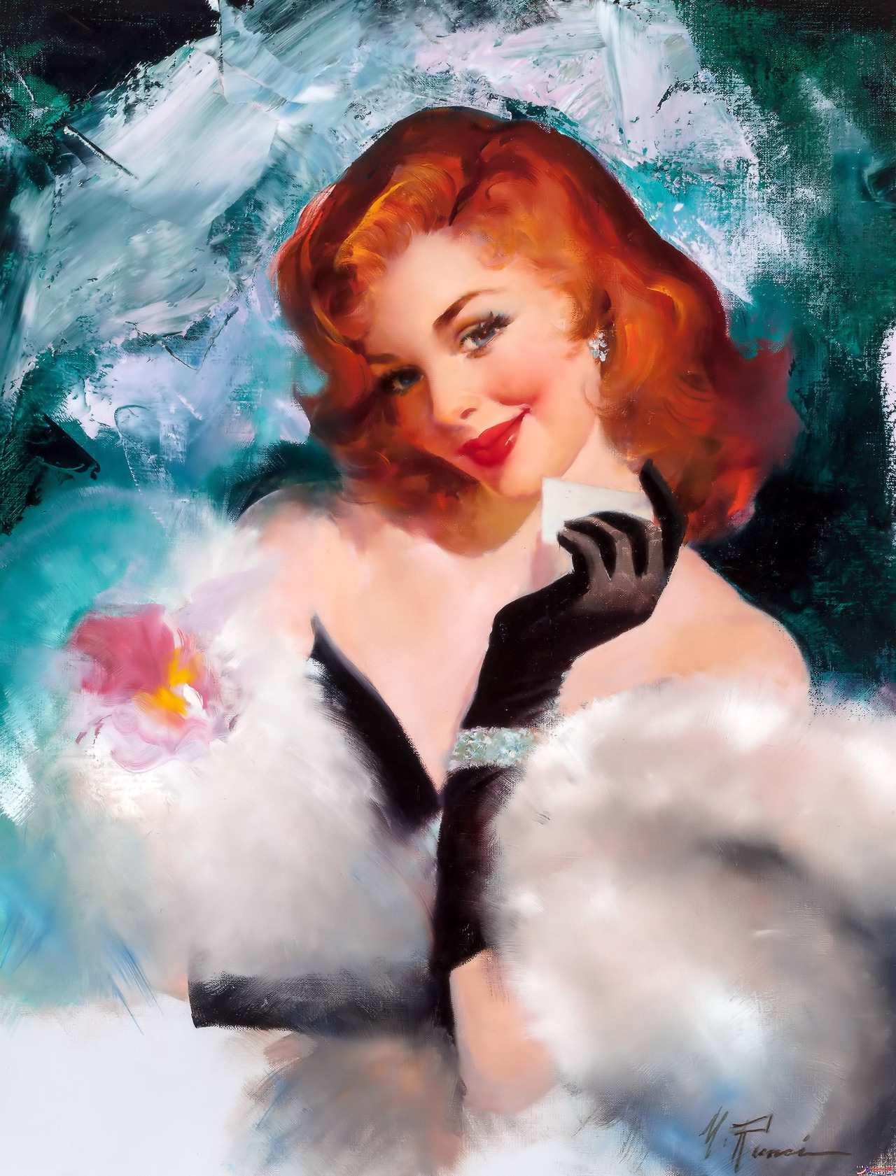 lovethepinups:  Maxine Stevens Runci - Glamour Girl 1950’s