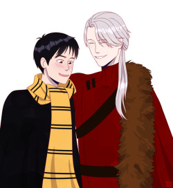 tricodeku: Jumping on this bandwagon bc I have a mighty need. This is obv during the Triwizard tournament.