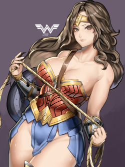 koikingkumiko: Wonder womanNo-pantsu is just