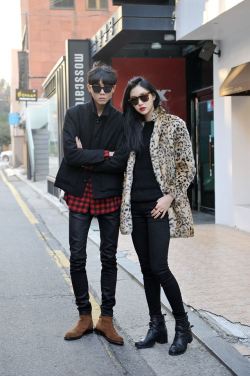 koreanmodel:  Streetstyle: Joo Woojae and