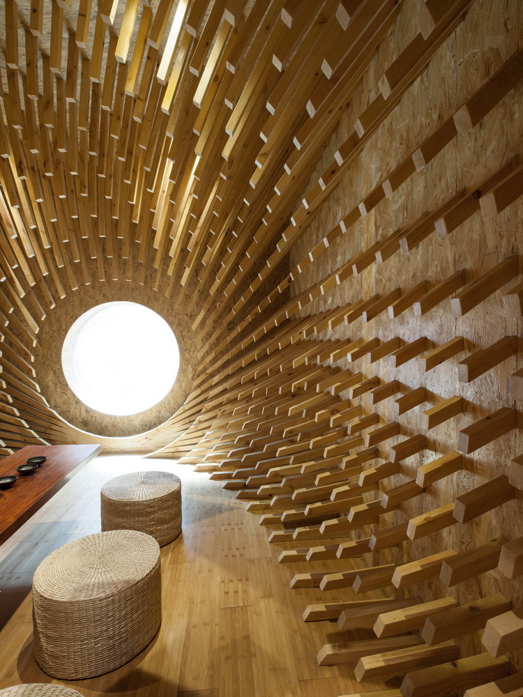 keepingitneutral:    ONE Teahouse, Shanghai Shi, China, MINAX Architects, © Zhigang