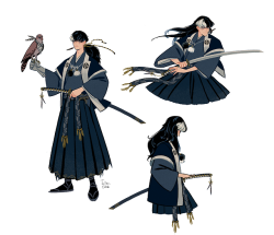 tetraorb: For some reason I was not able to find ANY Blackquill-samurai fanart in the Internet…. Why???? Had to imagine it myself.))) I finally have twitter! Join me at: https://twitter.com/TetraOrb  =) If you kno of any Samurai-Blackquill pictures,