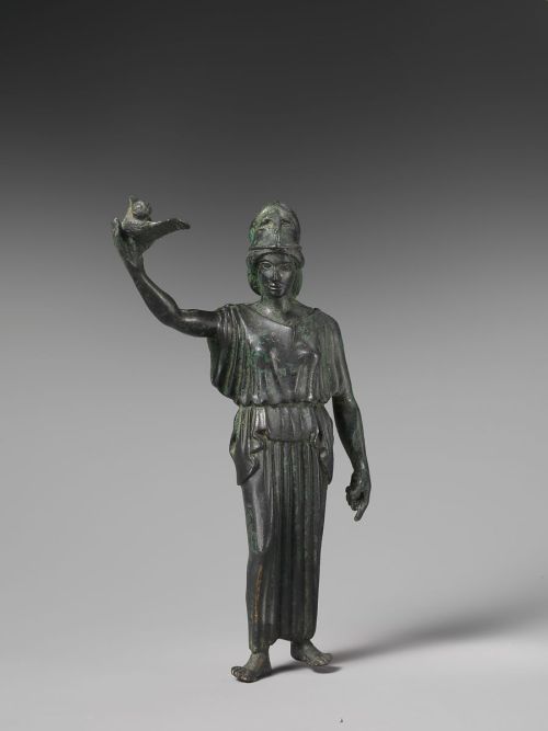 Athena Flying Her Owl (Greek 460 B.C.)