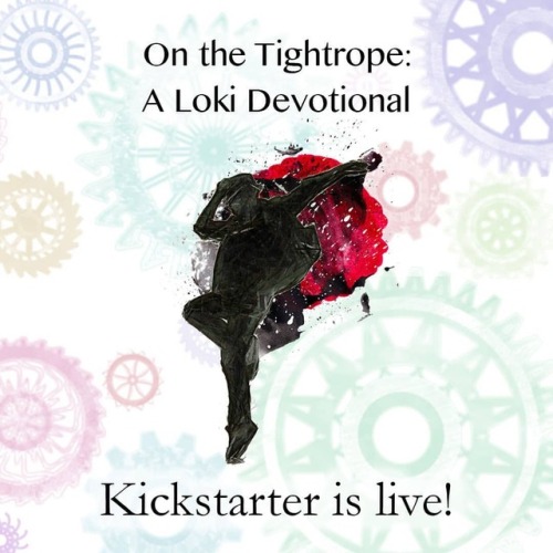 wanderingjotun: IT’S LIVE! I have launched the #kickstarter for the #lokean devotional book.  